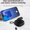 T&G TG-813 2 in 1 TWS Bluetooth Speaker Earphone (Red) - 2