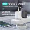 Samsung TA800 PD/PPS 25W Type-C Port Charger - US Plug (White) - 3