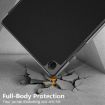 Samsung Galaxy Tab A9 Plus 3-folding Leather Smart Tablet Case - 7