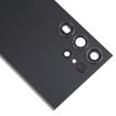 Samsung Galaxy S23 Ultra SM-S918 Glass Battery Back Cover with Camera Lens Cover - Black - 4
