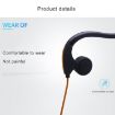 Wire-Controlled Bone Conduction Headphone - Black - 4