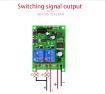 DC 12V 24V 48V Electric Door RF Wireless Remote Control Relay Set - 6