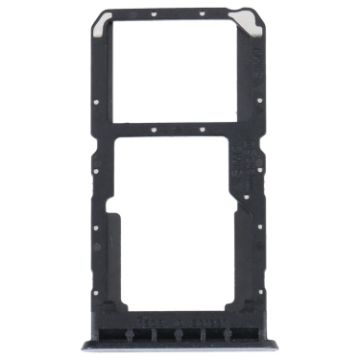 OPPO A96 4G SIM Card Tray + SIM/Micro SD Card Tray - Black - 1