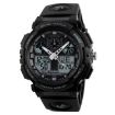 SKMEI 1270 Men Waterproof Dual Display Digital Watch (Gray) - 1