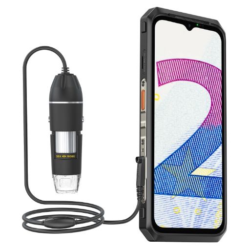 Ulefone uSmart C01 Wired Digital Microscope - Black - 1