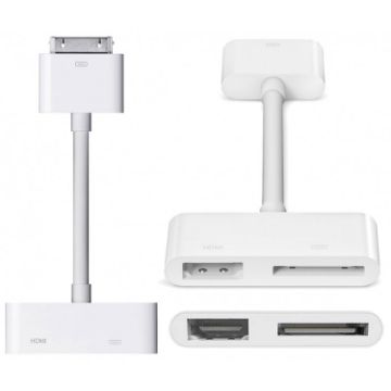 Digital AV HDMI Adapter for New iPad/iPad 2/iPad/iPhone 4 & 4S/iPod Touch 4 - 1