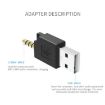 iPod Shuffle USB Data Dock Charger Adapter - 4.6cm White - 2
