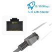 NK107A1 8 Pin to RJ45 Ethernet LAN Adapter Cable for iPhone/iPad, 16cm White - 7