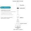 E-Gin-LTH-002 8 Pin Digital AV to HDMI Adapter for VGA 1080P HD TV Display - 4