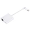 NK-1035 Ethernet Port + 8 Pin Female to 8 Pin Elbow Male Adapter - 1