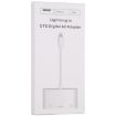 3 in 1 HDMI USB 8 Pin Charging Female to 8 Pin Male OTG Cable - 5