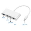 5 in 1 8 Pin to HDMI + SD/TF Card Slot + USB Converter - 3