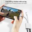 NK-1035 Pro 2 in 1 USB-C/Type-C + 8 Pin Male to RJ45 Adapter - 8