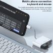 S-221 3 in 1 8 Pin Male to 8 Pin Power + USB-C/Type-C + USB Camera Female Adapter - 7