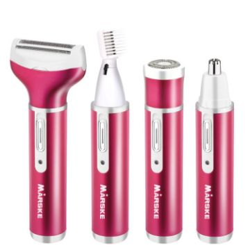 MARSKE Electric Hair Removal Device For Women - USB Purple Red - 1