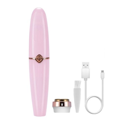 Pink Ladies Shaver 2 In 1 Lipstick Epilator Mini Face Shaver - 1