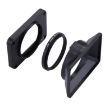 PULUZ Aluminum Front Panel + 37mm UV Filter Lens for Sony RX0/RX0 II - 1