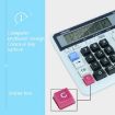 Deli 2135 Computer Keyboard Calculator - White - 7