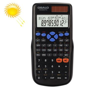 OSALO 240 Functions Solar Dual Power Teaching Calculator - 1