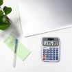 OSALO 10-digit LCD Screen Solar Dual Power Desktop Calculator - 7