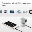 3.5mm Male to USB 2.0 Female Audio Converter Cable for Car MP3 Speaker - 3
