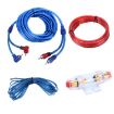 YH-128 1200W Car Amplifier Audio Power Cable Subwoofer Wiring Kit - 1
