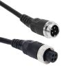 15m M12 4P Aviation Connector Video Audio Extend Cable for CCTV Camera DVR - 3