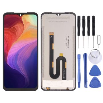 LCD Screen and Digitizer Assembly for Ulefone Power Armor 14 - Black - 1