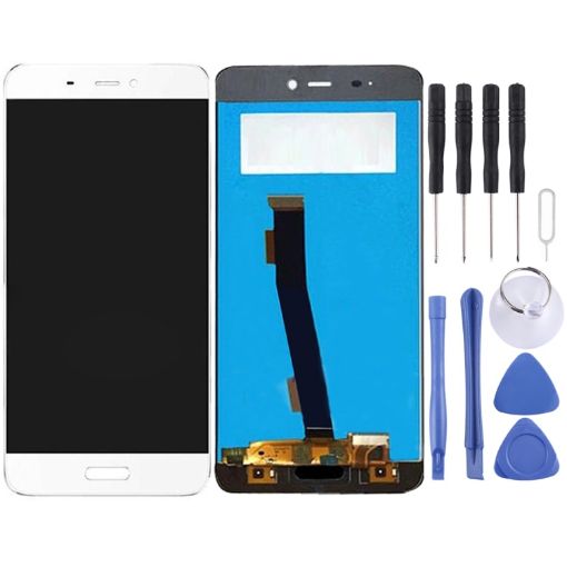 White TFT LCD Screen for Xiaomi Mi 5 with Digitizer Full Assembly - 1