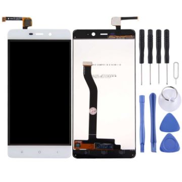 TFT LCD Screen for Xiaomi Redmi 4 Prime/Pro with Digitizer - White - 1