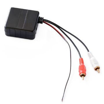 Car Bluetooth Module 2RCA Lotus Male AUX Audio Adapter Cable - 1