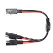 SAE One to Two Connection Cable Car Power Cord - 1