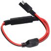 SAE One to Two Connection Cable Car Power Cord - 4