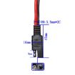 SAE One to Two Connection Cable Car Power Cord - 5