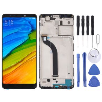 TFT LCD Screen for Xiaomi Redmi 5 Digitizer Full Assembly (Black) - 1