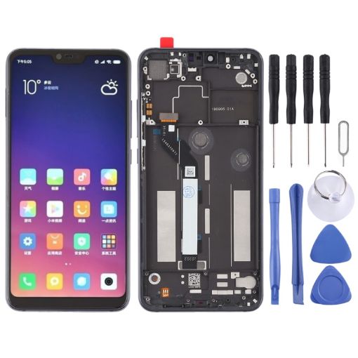 Xiaomi Mi 8 Lite TFT LCD Screen Digitizer Full Assembly (Black) - 1