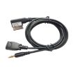 Car AMI AUX Audio Cable + USB Charging for Mercedes-Benz - 3