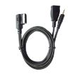 Car AMI AUX Audio Cable + USB Charging for Mercedes-Benz - 4