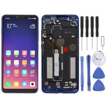 TFT LCD Screen for Xiaomi Mi 8 Lite Digitizer Full Assembly (Blue) - 1