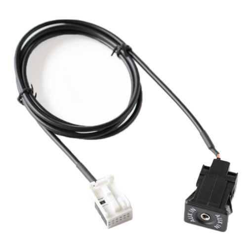 Car AUX Interface + Cable Wiring Harness for Mercedes-Benz Comand APS NTG CD20 30 50 - 1