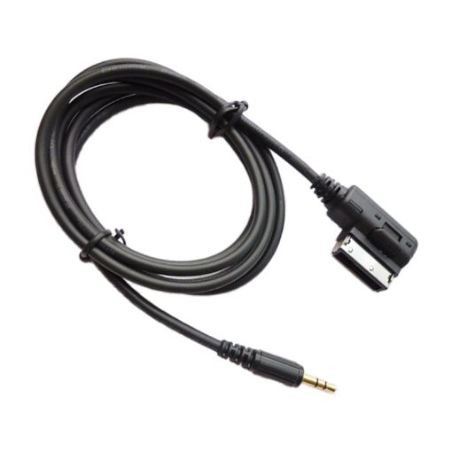 Car AMI AUX Audio Cable Wiring Harness for Audi A6L A4L - 1