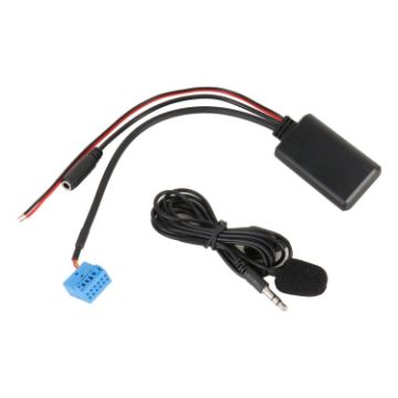 Car Bluetooth Music AUX Audio Cable + MIC for Audi A4/Volkswagen Golf - 1