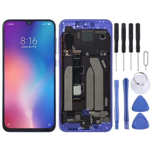 LCD Screen for Xiaomi Mi 9 SE Digitizer Full Assembly (Blue) - 1