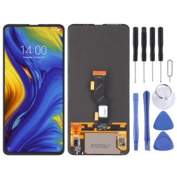 AMOLED LCD Screen for Xiaomi Mi Mix 3 with Digitizer - Black - 1