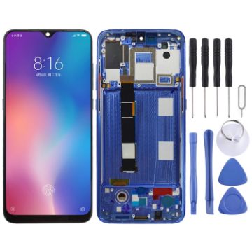 AMOLED LCD Screen for Xiaomi Mi 9 Digitizer Assembly with Frame - 1