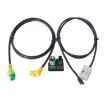 VW Magotan/Touran/Polo RCD510/310+ AUX USB Switch Holder + Cable Wiring - 4