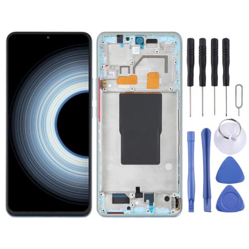 AMOLED LCD Screen For Xiaomi Redmi K50 Ultra/12T/12T Pro (Blue) - 1