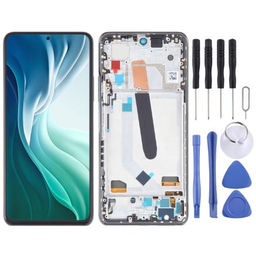 OLED LCD Screen for Xiaomi Mi 11i Digitizer Full Assembly - Black - 1