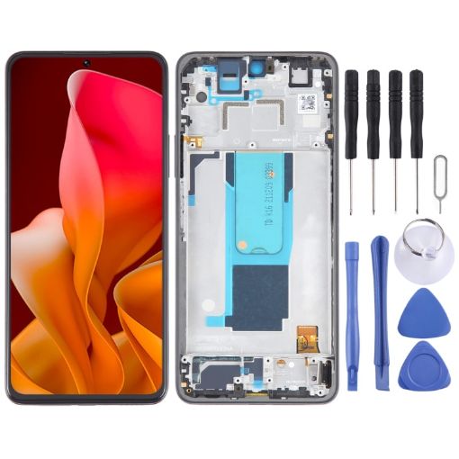 LCD Screen For Xiaomi 11i HyperCharge 5G Digitizer Full Assembly (Black) - 1
