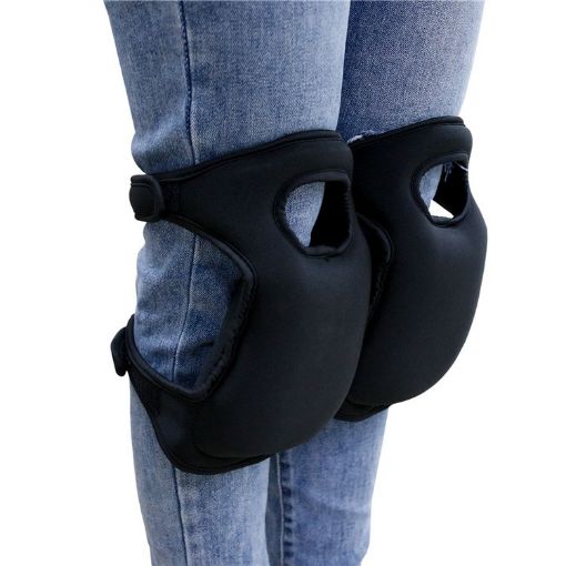 Outdoor Garden Pruning Kneeling Mat Knee Pads - Black - 1